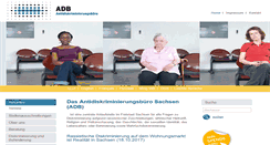 Desktop Screenshot of adb-sachsen.de